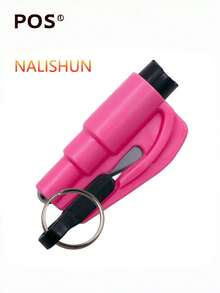 1pc Mini Hammer Car Emergency Hammer, Portable Keychain Breaker For Car Escape