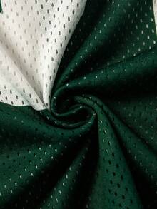 男士时尚休闲运动短袖 T 恤，夏季 - 軍綠色 - 查看 6