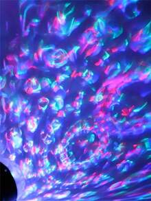 1 件星月 LED 极光投影灯带遥控器，USB 供电 RGB 投影仪，适用于卧室、游戏室、家庭影院、天花板和浪漫装饰 - 为朋友、家人和爱人创造令人惊叹的天体展示 - 多色光 - 查看 10