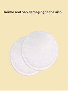 150/300pcs Round Pads, Double-Sided Available, Soft Low Allergy, For Facial And Eye Remover And Cleaning Accessories