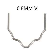 500pcs Bumper Plastic Welding Machine Welding Wire Plastic Welding Wire Plastic Welding Nails Appearance Repair Machine Pre-Cut Wave Staples Patching Nails Plastic Welder Welding Nails