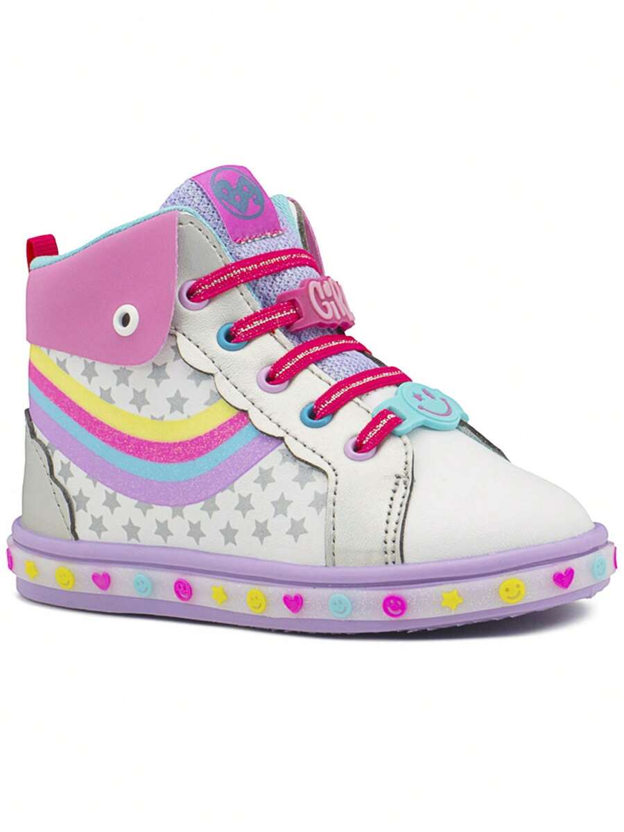 Tenis Bota Niña Bubble Gummers Ajuste Seguro Comodidad - Multicolor - Ver 1