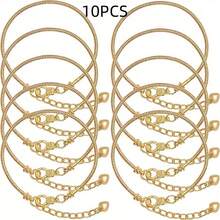 50/100 件硅胶大孔珠 - 各种裂纹亚克力隔珠，适用于 DIY 手链、项链、钥匙扣 - 耐用珠宝制作用品 - 彩色 - 查看 16