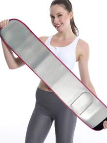 1pc Silver Ion Tummy Control Belt, Waist Trimmer, Slimming Belt With Phone Pouch For Women