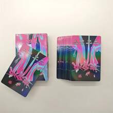 1 juego de 55 tarjetas postales de doble cara tipo LOMO para el nuevo álbum de SK, caja coleccionable de pegatinas de fotos - perfecto para el Día de la Amistad, despedidas, aniversarios o regalos de felicitación, incluye fotos exclusivas de ídolos