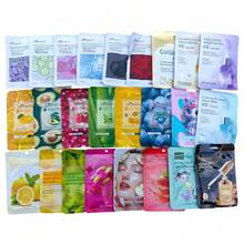 24pzs Mascarillas Hidratantes, Relajantes, Aclarantes, mascarillas coreanas, comprimidas, mascarillas para el acne - Multicolor - Ver 1