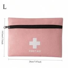 1 件便携式多功能药品收纳袋，适合家庭和旅行使用 - 粉色 - 查看 5