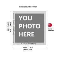 5D DIY Diamond Painting Kit - Custom Photo Your Own Picture,DIY Diamond Painting Is A New Type Of Craft Art With Special Diamond Painting Technology,Full Diamond Design - Multicolor - View 20