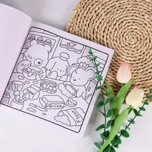 1PC Cozy Friends: Coloring Book For Adults And Teens Featuring Super Cute Animal Characters With Easy And Simple Designs For Relaxation (Cozy & Cute Coloring),Back To School,School Supplies - A - View 8