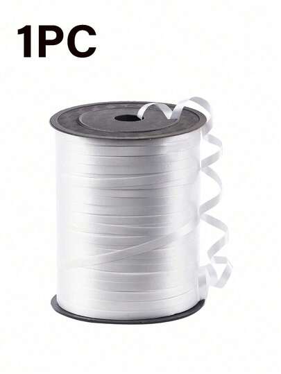 5PCS/1pc Curling Ribbon 250 Yards Length Assorted Colors Ribbon For Balloon String Ribbon, For Crafts, Gift Wrapping, String Balloons, Tie Hair, And Create DIY Decorations