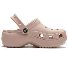 Crocs 女士经典云形木屐，轻便舒适室内/室外休闲运动拖鞋，建议订购小一码 206750-6UR - 206750-6UR - 查看 2