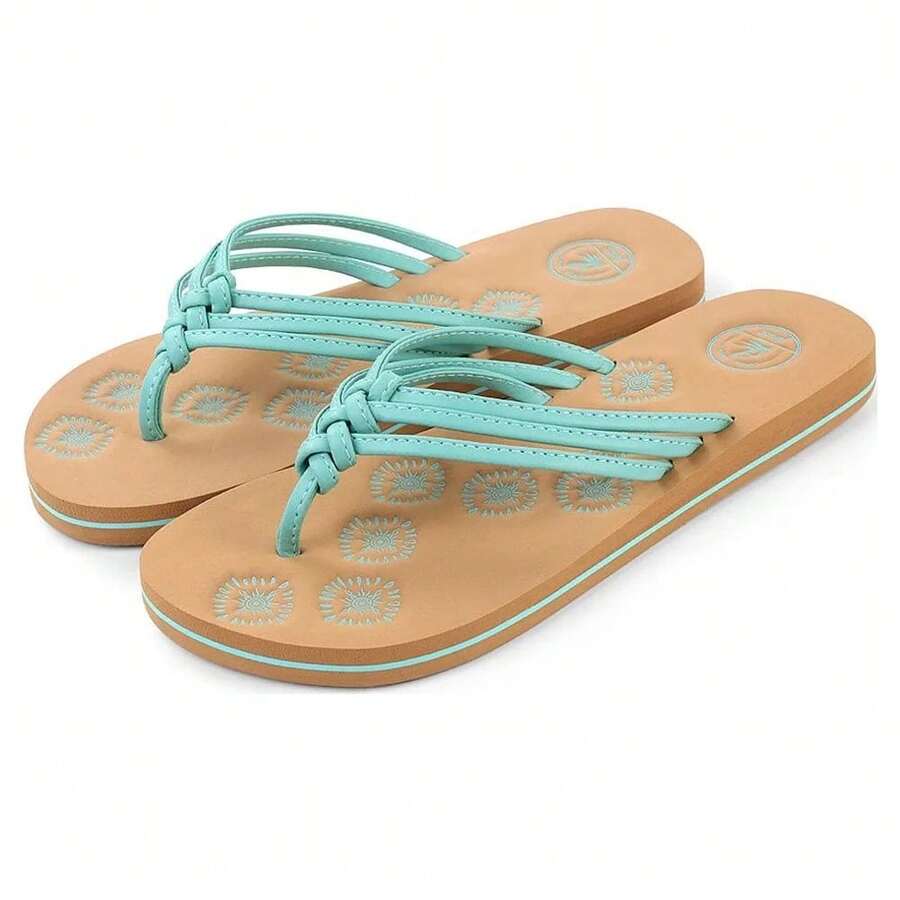 Abound | Shoes | 5 Abound Braided Frannie Candy Pink Thong Flip Flop Sandals 65 New-352491