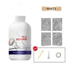 瓷砖填缝剂、填缝密封剂、防水防霉白色瓷砖填缝剂，适用于厨房和浴室