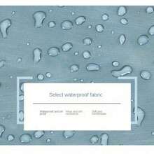 1Pc Waterproof & Oil-Resistant Canvas Apron, Adjustable Straps With Dual Pockets, Essential For Kitchen Cooking & Baking - 霧霾藍 - 查看 5