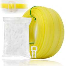Box Packing Strapping Tool, Polypropylene Pallet/Box Strapping Kit: 330' X 1/2'' Strapping And 100 Pcs Plastic Buckles,Manual Packing - 1 - View 1
