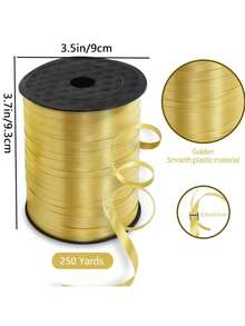 5PCS/1pc Curling Ribbon 250 Yards Length Assorted Colors Ribbon For Balloon String Ribbon, For Crafts, Gift Wrapping, String Balloons, Tie Hair, And Create DIY Decorations - Multicolor - View 23