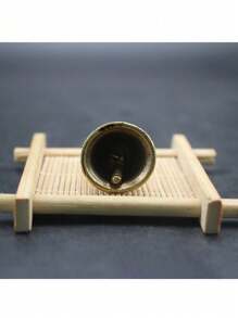 1/2 mosiężne breloki z dzwonkiem egzorcyzmów, minimalistyczny miedziany ornament o ostrym brzmieniu, buddyjski pięcioramienny dzwonek demona wiszący na talię, świąteczny prezent do pokoju