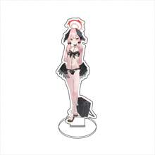 Anime 1pc "Blue Archive The Animation"15cm,Display Stand Person Model,Suitable For Bags And Keys,Car Key Bag Backpack Small Key Ring ,Tabletop And Home Decor,Id Al-Adjha A Graduation Gift For Friends, Car Accessories Bag Charm School Cartoon