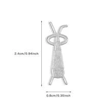 Rabbit-Shaped Iron Wire Can Be Used With Magnets To Draw Out Rabbit Ears Shapes Effect For Cat Eye Polish Magnetic Nail Art Tool Nail Art Accessories,Nail Supplies,Nail Tools,Nail Art Tools,Back To School,Nails,Nail Tools For Press On Nails