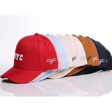 NYC Youth Cap For 4 To 12 Years Old, Curved Brim, Unisex, Boys And Girls - 淡藍色與白色 - 查看 2