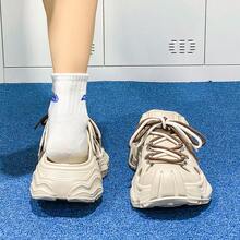 Fashion Men's Summer Sandals - Super Comfortable Thick-Soled Couple's Slippers, Made Of Breathable EVA Material, Suitable For Outdoor, Beach And Open-Toe Wear Year-Round - Khaki - View 5