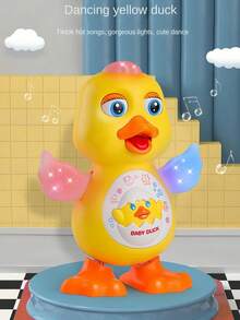 1 件唱歌跳舞小鸭子益智玩具，适合婴儿和幼儿