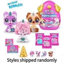 ZURU Rainbocorns Pocket Puppycorn 3 Packs ,Toy Puppy Dog Mini Unboxing Girls Gifting Idea, Toys For Girls, Kid's Birthday Gift