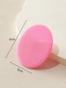 1pc Soft Silicone Baby Bath Brush - Gentle Soothing Skin Massage Brush - Ideal Bathing Essential For Moms, Designed Not To Hurt Nails - Silicone Baby Shampoo Brush - View 7