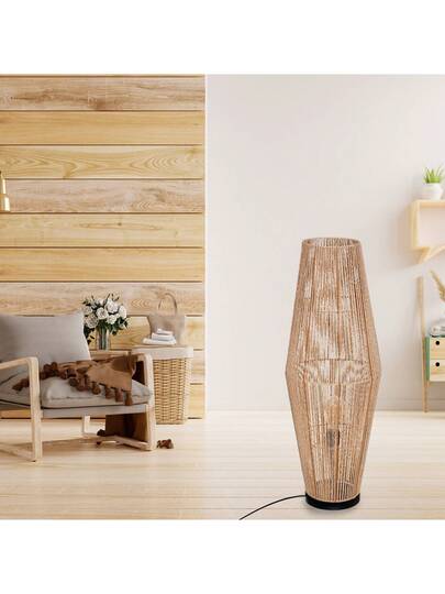 Well Home WELL HOME "Aissa" Vloer Lamp, Metal Paper. Free Shipping 24/7. view 3