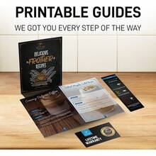 Powerful Milk Frother Wand - Mini & Mighty Handheld Drink Mixer - Portable Coffee Frother For Latte, Cappuccino, Matcha, Hot Chocolate, Creamer - Cranberry