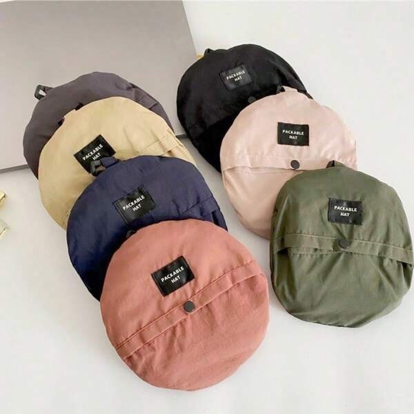 1PC Summer Quick-Drying Waterproof Foldable Bag Fisherman's Hat Portable For Outdoor Hats Men's Hiking Hats