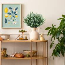 1/6/12PCS Artificial Lavender Flowers - UV Resistant Fake Shrubs For Outdoor Garden, Porch Box & Indoor Home Decor, Realistic Plastic Plants For Patio, Wedding, And Tabletop Decorations