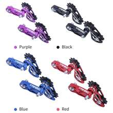 Tensor de Cadena para Bicicleta de Montaña de Una Sola Velocidad TANKE MTB Dirt Jump XC DJ AM DH Guía de Cadena Accesorios de Bicicleta Polea de Mecanizado CNC - Negro - Ver 6