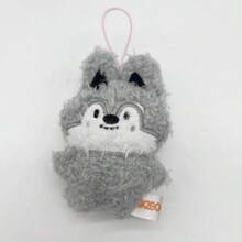 SKZOO KPOP Straykids STAY FM KPOP动漫卡通KEYRING毛绒玩具SKZ 5'CLOCK迷你挂件MIMI毛绒公仔音乐节用品粉丝收藏礼物生日礼物情人节礼物