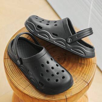 Summer Women/Men's Casual Breathable Flat Sandals, Lightweight EVA Slip-On Men/Women Couple Vacation Beach Water Shoes, Quick Drying