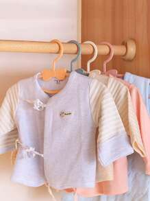 5/10/20 Stücke Plastik Baby Kleiderbügel für Jacken, Kinderschrank Organizer, Kleideraufhänger, tragbare Präsentation, Heimdekoration