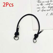 2Pcs New Detachable PU Bag Straps High Quality Handbag Handles With Solid Colors Adjustable Bag Accessories Bag Straps With Buckles Goth - Multicolor - View 19