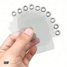 10 Stücke/Set matte transparente Kartenfach Handyhülle Klebehalterungen, universelle Handyband Halter, Anti-Verlust Verbindungsteile
