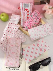 1pc Cute Glasses Bag, Glasses Storage Box For Girls, Sunglasses Accessories, With Cute Style, Cartoon Design And Girly Pattern, Perfect To Protect Sunglasses, A Great Gift. , Gender Reveal Party, Perfect Choice For Birthdays, Weddings, Parties, Perfect Gift For Colleagues, Friends And Family, Back To School Gift, Great Gift For Summer Vacation, Travel