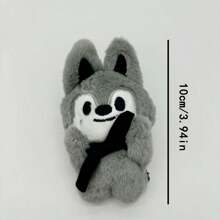 Llavero de peluche MAGNET PLUSH KEYRING BABY Ver. de SKZ KPOP Stray STAY ATE de 10 cm, en versión de anime y dibujos animados, un regalo de la Ola Coreana para fans del grupo de chicos STAY, para cumpleaños, pareja o graduación.