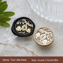 1 Pc, Various Animal Series, Removable Wax Seal Heads, Deer/Cat/Dog/Squirrel/Hedgehog And Other Animals, Suitable For Envelope Letter Paper, Wedding Invitations, Parties, Wine Packaging, DIY Craft Seal Decoration, Gift Decoration, Graduation Parties, Anniversaries, Various Festive Gifts,Back To School,School Supplies