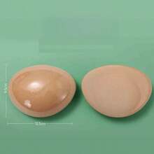 2 pezzi di coperture adesive invisibili a forma di cuore in silicone per capezzoli, petali triangolari in spugna spessa per il seno, reggiseno con spalline regolabili per costumi da bagno