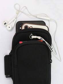 通用 6.8 英寸跑步运动臂带户外健身房跑步臂带手机袋保护套支架适用于 Pro 14 13 12 11 运动臂带包