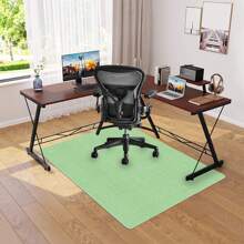 Tapis de chaise avec fonction anti-dérapante pour usage domestique, tapis de chaise de bureau anti-dérapant pour sols en bois dur, tapis de bureau anti-dérapant, protecteur de sol, empêchant les rayures et les dommages aux meubles et aux sols