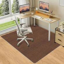 Tapis de chaise avec fonction anti-dérapante pour usage domestique, tapis de chaise de bureau anti-dérapant pour sols en bois dur, tapis de bureau anti-dérapant, protecteur de sol, empêchant les rayures et les dommages aux meubles et aux sols