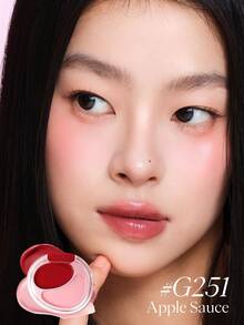 JOOCYEE CREAM BLUSH DUO 二合一高光腮红 - G251 Apple Sauce - 查看 3