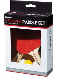 Sports Pong Paddle Set Table Tennis Paddle Kit Player Player