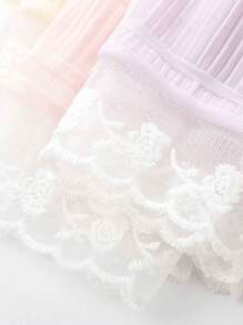 1 双女士户外防晒蕾丝冰丝袖套，公主芭蕾风格，优雅时尚，肘部拼接，多功能防晒透气防紫外线蕾丝袖套，适合夏季