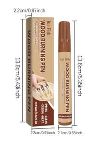 Wooden Burning Pen Set - DIY Wood Burning Tipped Markers Engraving Pen Kit