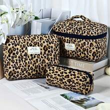 Borsa organizer per il trucco di moda con stampa leopardata, borsa da toilette da viaggio di grande capacità, pochette cosmetica, regalo per vacanze, ritorno a scuola, conferenze, feste, casa, organizer da viaggio per il trucco, accessori con cerniera, decorazione per la stanza, borse, borsa per il trucco, vanità, viaggio, borsa per il trucco, accessori da viaggio, organizer, stoccaggio, accessori da viaggio, organizer per il trucco, borse per il trucco, borsa da toilette, organizer da scrivania, borsa cosmetica, pochette per il trucco, organizzatore per il trucco, accessori per la vanità, pochette per il trucco, borse per il trucco, borsa cosmetica, organizzatore per il trucco, viaggio, pochette per il trucco, borsa, vanità, pochette per il trucco, accessori da viaggio, borsa a bustina, accessori da viaggio, accessori per la vanità, borsa per il trucco piccola, pochette per il trucco, borsa cosmetica, accessori da viaggio, grande capacità - Multicolore - Visualizzare 17